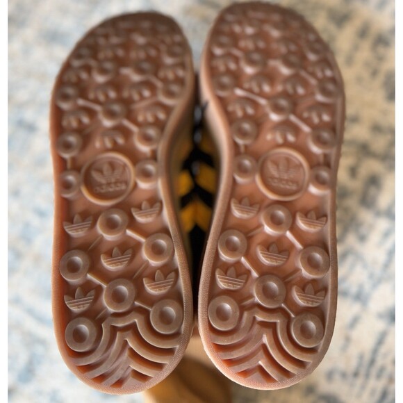 Adidas Platform Gazelle Bold Size 9 Women’s Core Black & Bold Gold - Picture 6 of 7